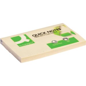 Haftnotizen Recycling - 76 x 127 mm, gelb