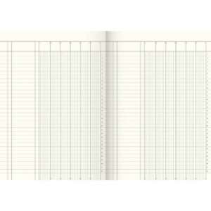 Spaltenbuch - 6 Spalten, A4, 40 Blatt