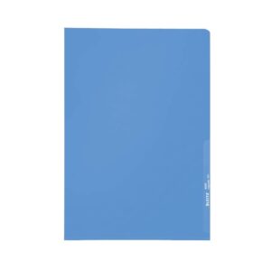 4000 Standard Sichthülle A4 PP-Folie, genarbt, blau, 0,13 mm
