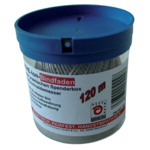 Kordelbox mit Bindfaden (PP) - fein, bis 5 kg, 120 m