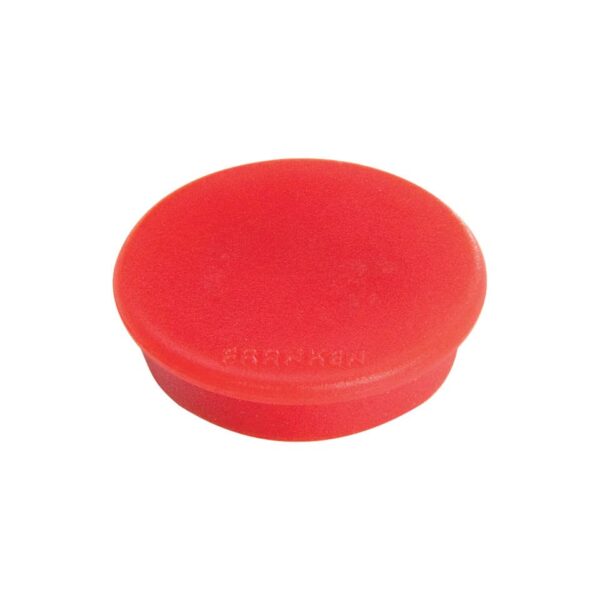 Magnet - Ø13mm, 100 g, rot