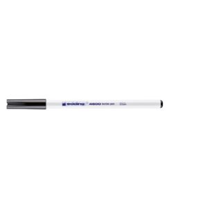 4600 Textilpen - Rundspitze, 1 mm, schwarz