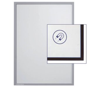 X-tra!Line® Dokumentenhülle Frame It - A4, Hartfolie, matt, grau