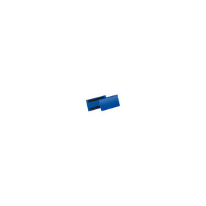 Kennzeichnungstasche - magnetisch, 150 x 67 mm, PP, dokumentenecht, dunkelblau, 50 Stück
