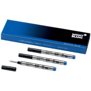 Tintenrollermine Mozart - M, small, pacific blue, 3 Stück