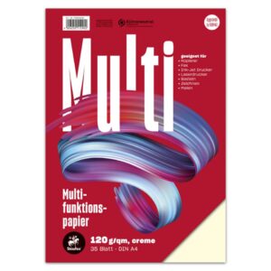 Multifunktionspapier 7X PLUS - A4, 120 g/qm, creme, 35 Blatt