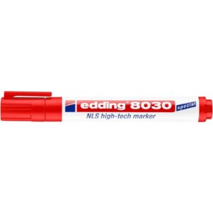 8030 NLS high-tech marker Spezialmarker - permanent, 1,5 - 3 mm, rot