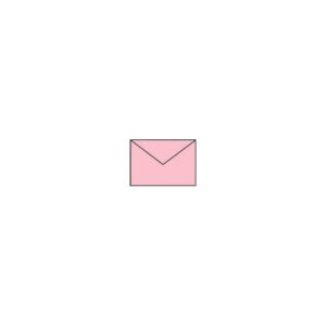 Coloretti Briefumschläge - C6, 5 Stück, rosa