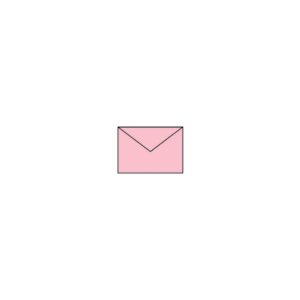 Coloretti Briefumschläge - B6, 5 Stück, rosa