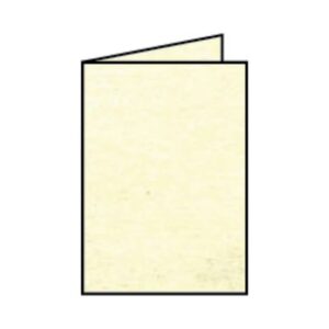 Briefkarte Paperado - A6, 220 g/qm, doppelt, hoch, chamois marmora