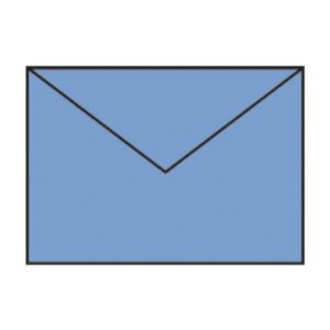 Briefhülle Paperado - B6, 100 g/qm, dunkelblau gerippt, Seidenfutter