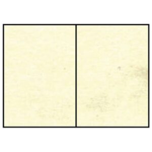 Briefkarte Paperado - A6, 220 g/qm, doppelt, hoch, planliegend, chamois marmora