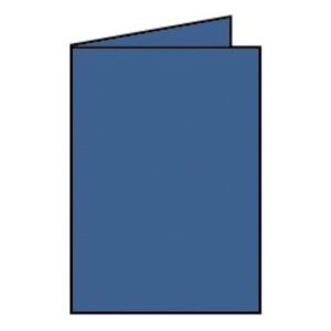 Coloretti Doppelkarte - B6 hoch, 5 Stück, jeans