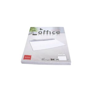 Versandtasche Office - B4, hochweiß, hk, m.ID, oF, 80 g/qm, 25 Stück