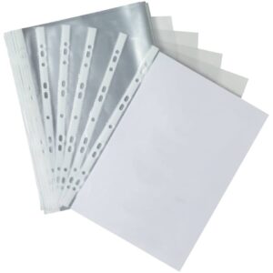 Prospekthüllen Standard - glasklar, 0,05 mm, A4, 100 Stück