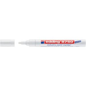 8750 Lackmarker industry paint marker - 2-4 mm, weiß