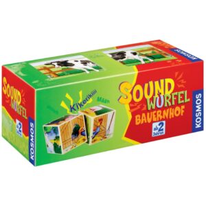 Soundwürfel Bauernhof - Der Würfel mit den Geräuschen!