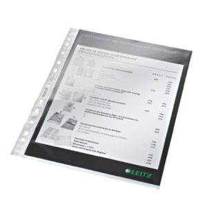 4770 Prospekthülle Standard, A4, PP, glasklar, 0,08 mm, dokumentenecht, farblos, 100 Stück