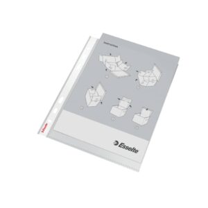 Prospekthülle Standard, A4, PP, dokumentenecht, 100 Stück, glasklar