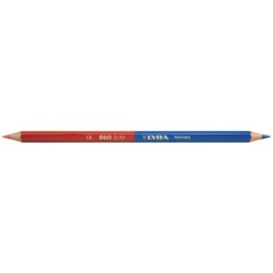 Farbstift Duo Slim rot/blau