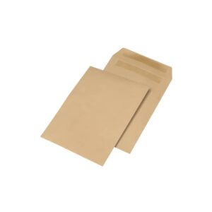 Versandtaschen Recycling - B4, ohne Fenster, selbstklebend, 110 g/qm, braun, 250 Stück
