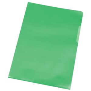 Sichthülle - A4, 0,12 mm, genarbt, 10 Stück, grün