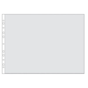 Prospekthüllen - A3 quer, PP 80 mym, Eurolochung, 10 im Beutel, glasklar