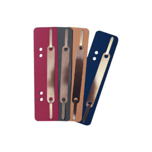 Heftstreifen aus Karton, kurz - sortiert, 200 Stück (8 Bündel mit 25 Stück)