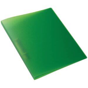Schulordner - A4, 2-D-Ring Ø25 mm, transluzent hellgrün