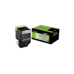 Original Lexmark Toner-Kit schwarz return program (0070C2HK0,070C2HK0,70C2HK0,702HK,NO702HK)