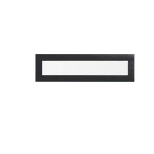Info-Rahmen DURAFRAME® MAGNETIC TOP A4 - 236 x 66 mm, schwarz, 5er Pack