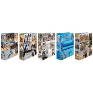 7163 Motivordner Animals - A4, 70 mm, sortiert