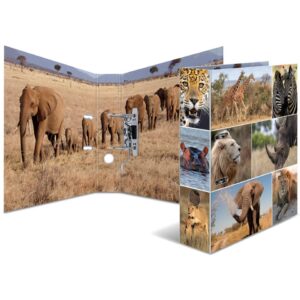 7168 Motivordner Tiere Afrika - A4, 70 mm