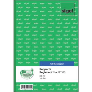 Rapporte/Regieberichte - A5, MP, 100 Blatt