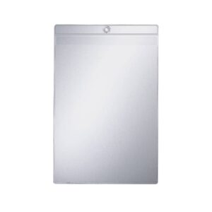 4095 Sichttasche, A5, PVC, genarbt, mit Öse, farblos