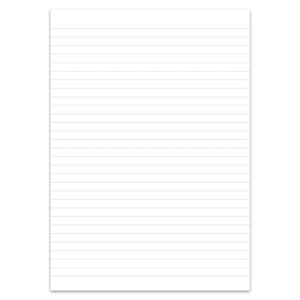 Geschäftsbuch - A4, 144 Blatt, 80g/qm, 9 mm liniert