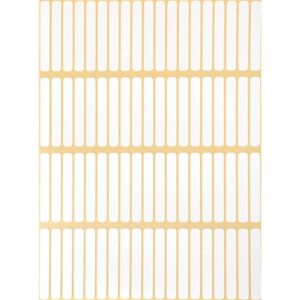 3322 Universal-Etiketten - 37 x 5 mm, weiß, 1.976 Etiketten/26 Blatt, permanent