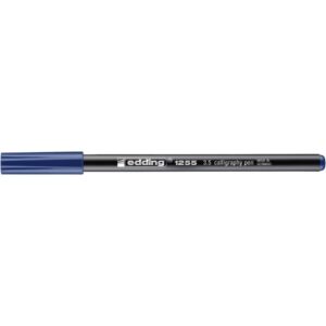 1255 Kalligrafie Stift - Fasermaler, 3,5 mm, stahlblau