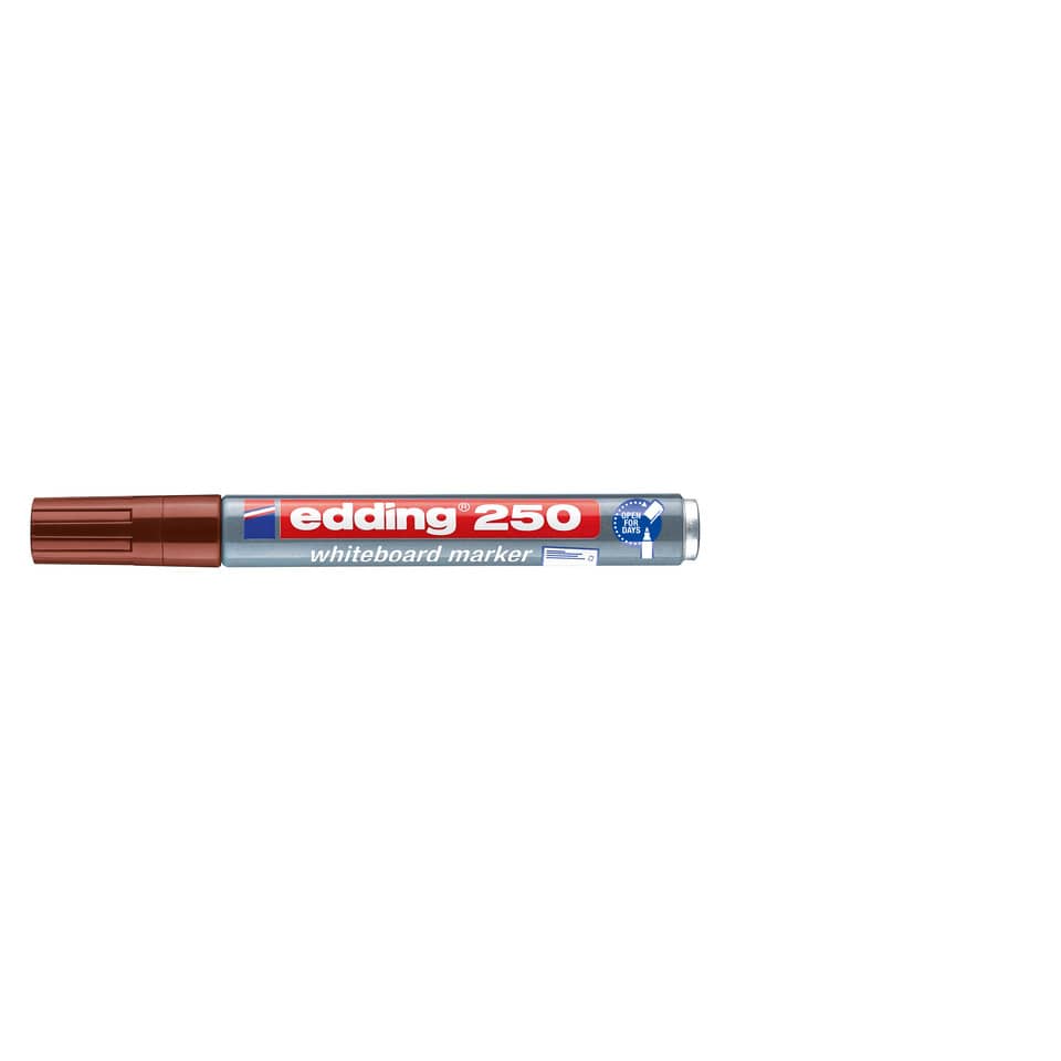 250 Boardmarker - nachfüllbar, 1,5 - 3 mm, braun