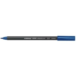 1255 Kalligrafie Stift - Fasermaler, 2,0 mm, stahlblau