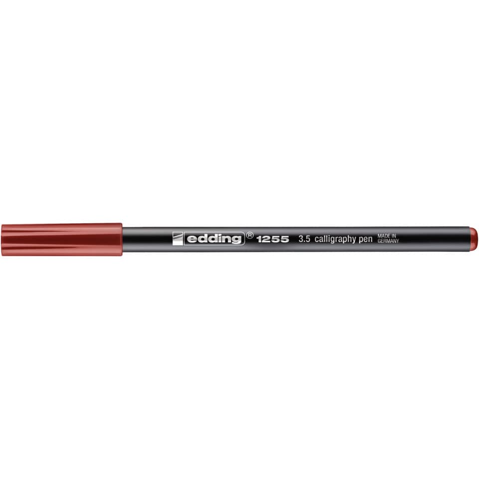 1255 Kalligrafie Stift - Fasermaler, 3,5 mm, karmesin