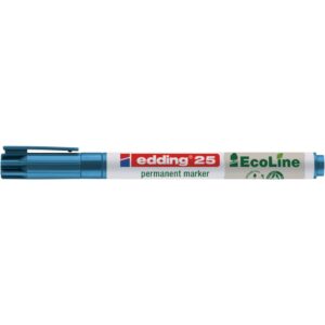 25 Permanentmarker EcoLine - 1 - 5 mm, blau, nachfüllbar
