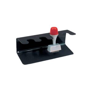 Stempelträger - gerade, 156 x 60 x 65 mm, schwarz, für 4 Stempel