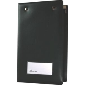 Kassenblockhülle für Kassenzettelblock - 120 x 185 mm, 1, Plastik, schwarz