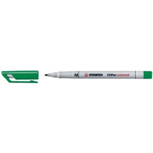 Folienstift - OHPen universal - wasserlöslich medium - Einzelstift - grün