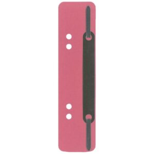 Heftstreifen aus Karton, kurz - rot, 25 Stück