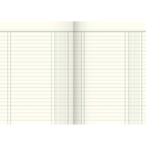 Spaltenbuch mit festem Kopf - A5, 1 Spalte, 40 Blatt