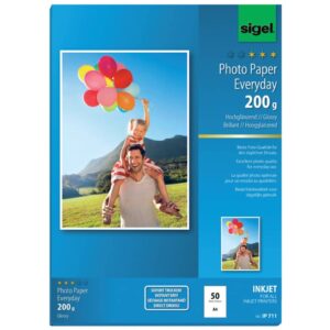 Inkjet Fotopapier Everyday - A4, hochglänzend, 200 g/qm, 50 Blatt