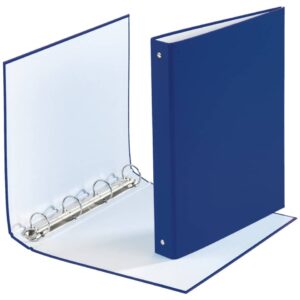 Ringmappe, A4, 4-Ring, 30mm, blau
