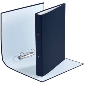 Ringmappe, A4, 2-Ring, 30mm, dunkelblau